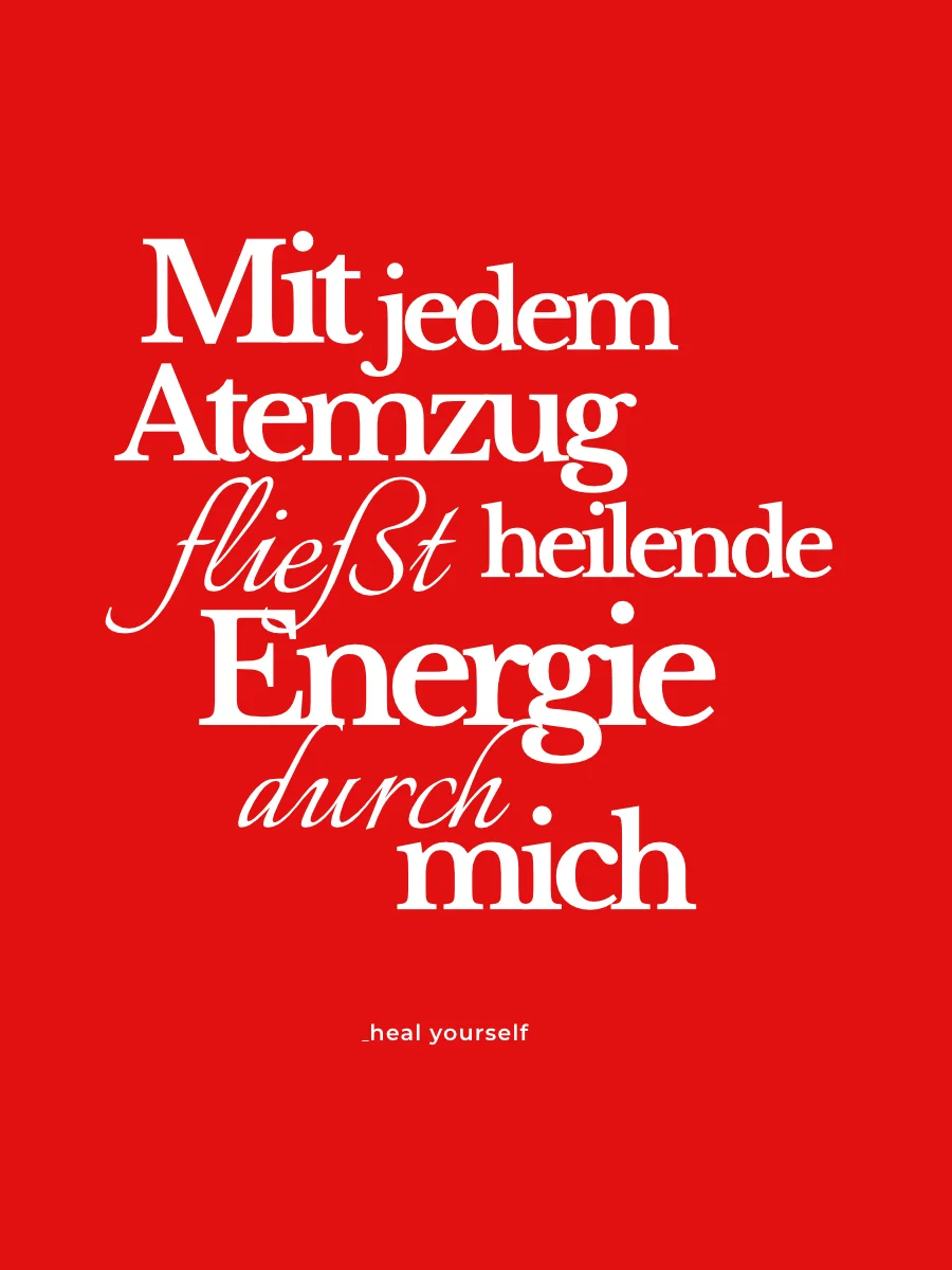 poster affirmation energie