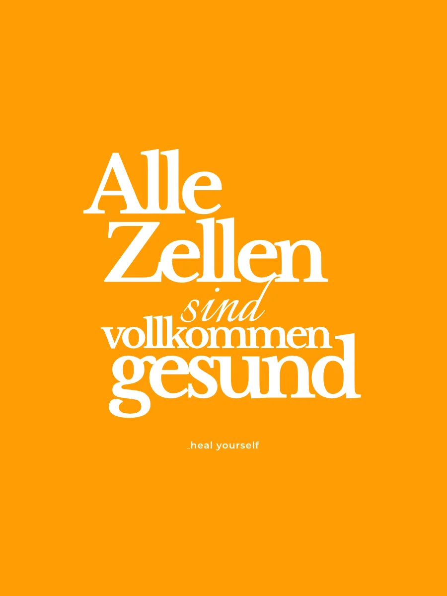 poster affirmation zellen